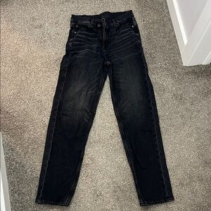 American Eagle Outfitters Black Straight Leg Jeans